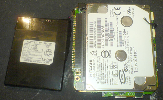 Rio Karma Battery and Hard Disk